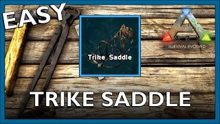 How To Craft A Trike Saddle In Ark Survival Evolved