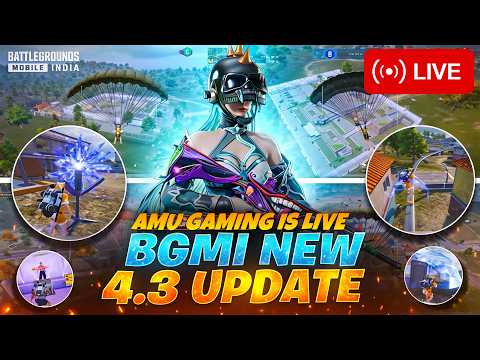 🔴 LIVE NOW | AMU GAMING BGMI PRO GAMEPLAY & RANK PUSH 🔥