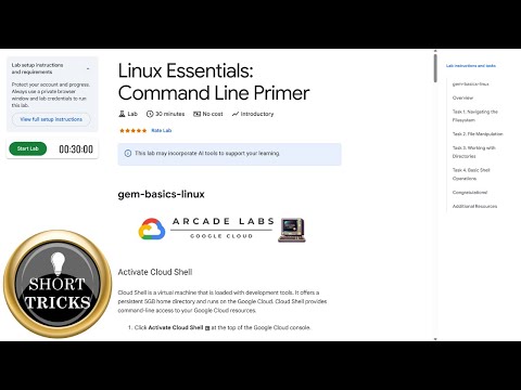 Linux Essentials: Command Line Primer | #arcade | #qwiklabs | #solution | #cloudskills