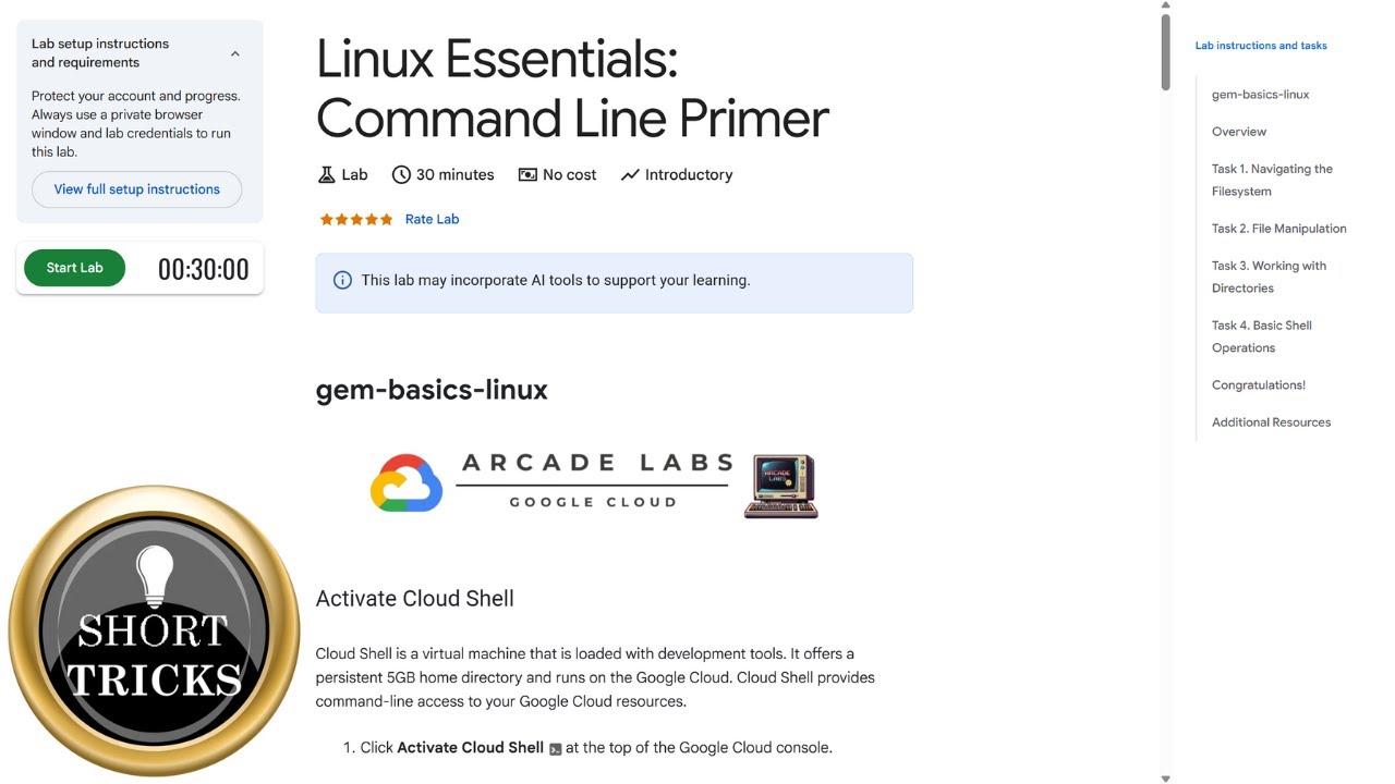 Linux Essentials: Command Line Primer | #arcade | #qwiklabs | #solution ...