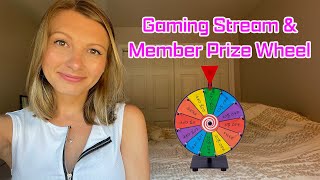 Member Prize Wheel and Gaming LIVE! @ashreneeway