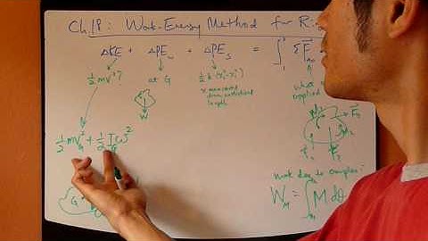 Engineering Dynamics Ch.18 Part2: Rigid Body Kinetics - Work-Energy