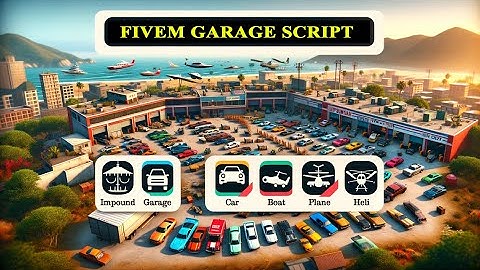 ADVANCED GARAGE SYSTEM FIVEM | ESX/QBCORE