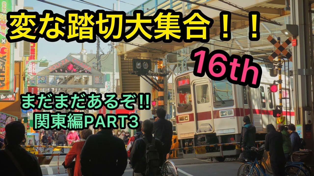 【ふみきり】変な踏切大集合！！１６ｔｈ～まだまだあるぞ!!関東編３～strange railway crossing16