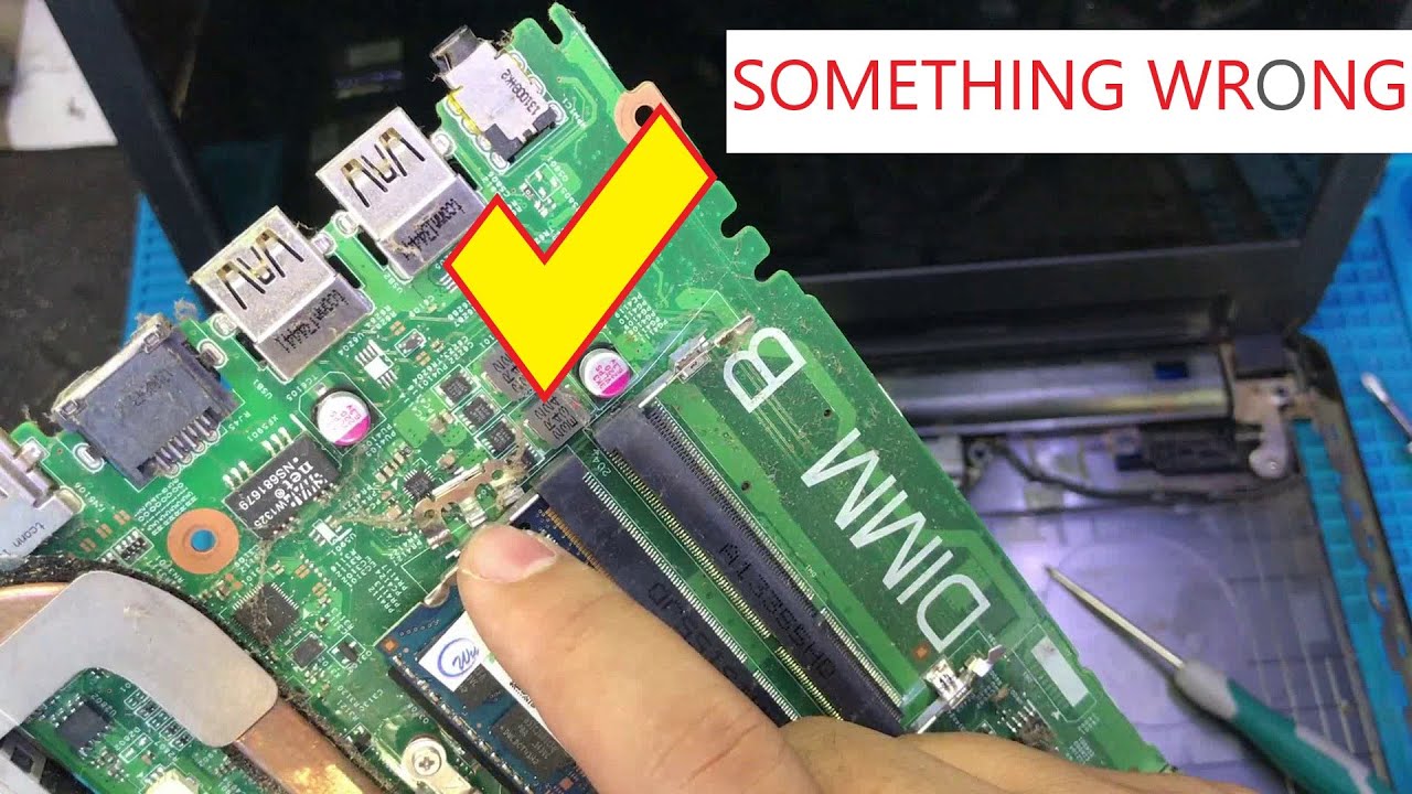 Dell Inspiron 3421 motherboard issue - Get shot Adapter - YouTube