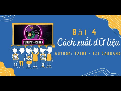 Video Lecture 04: Cách xuất dữ liệu ra màn hình C# - youtube