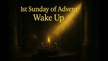 1st Sunday of Advent Explained — Wake Up, Your Redemption Is Near