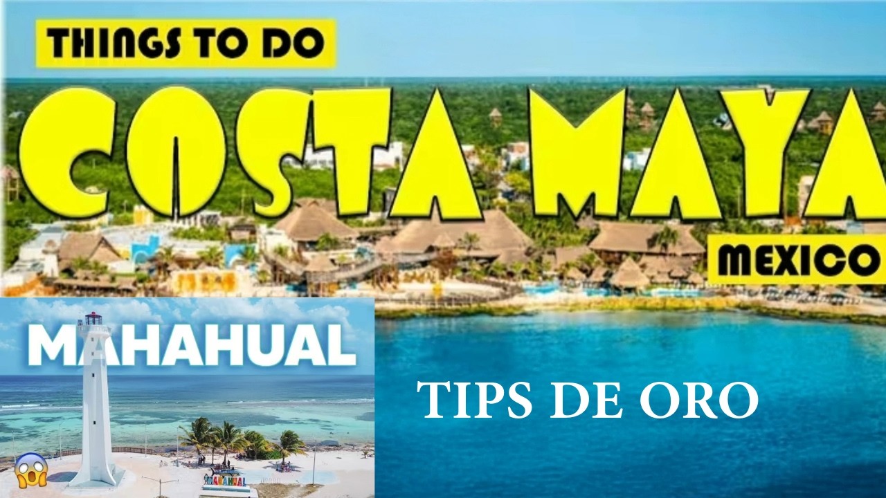 Costa Maya México 2026 🇲🇽 ¿Vale la Pena desde Crucero? Playas, Excursiones y TIPS IMPERDIBLES