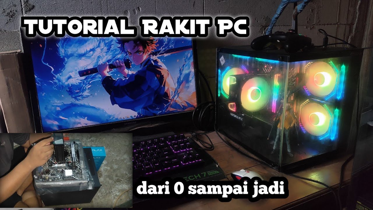 Tutorial Rakit PC buat pemula. Jangan diskip kalo belum mengerti 