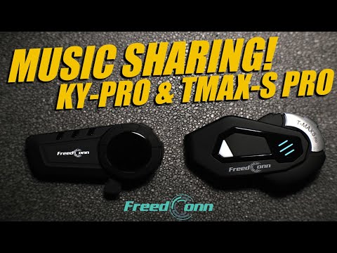 MUSIC SHARING ON KY-PRO & TMAX-S PRO FREEDCONN INTERCOMS