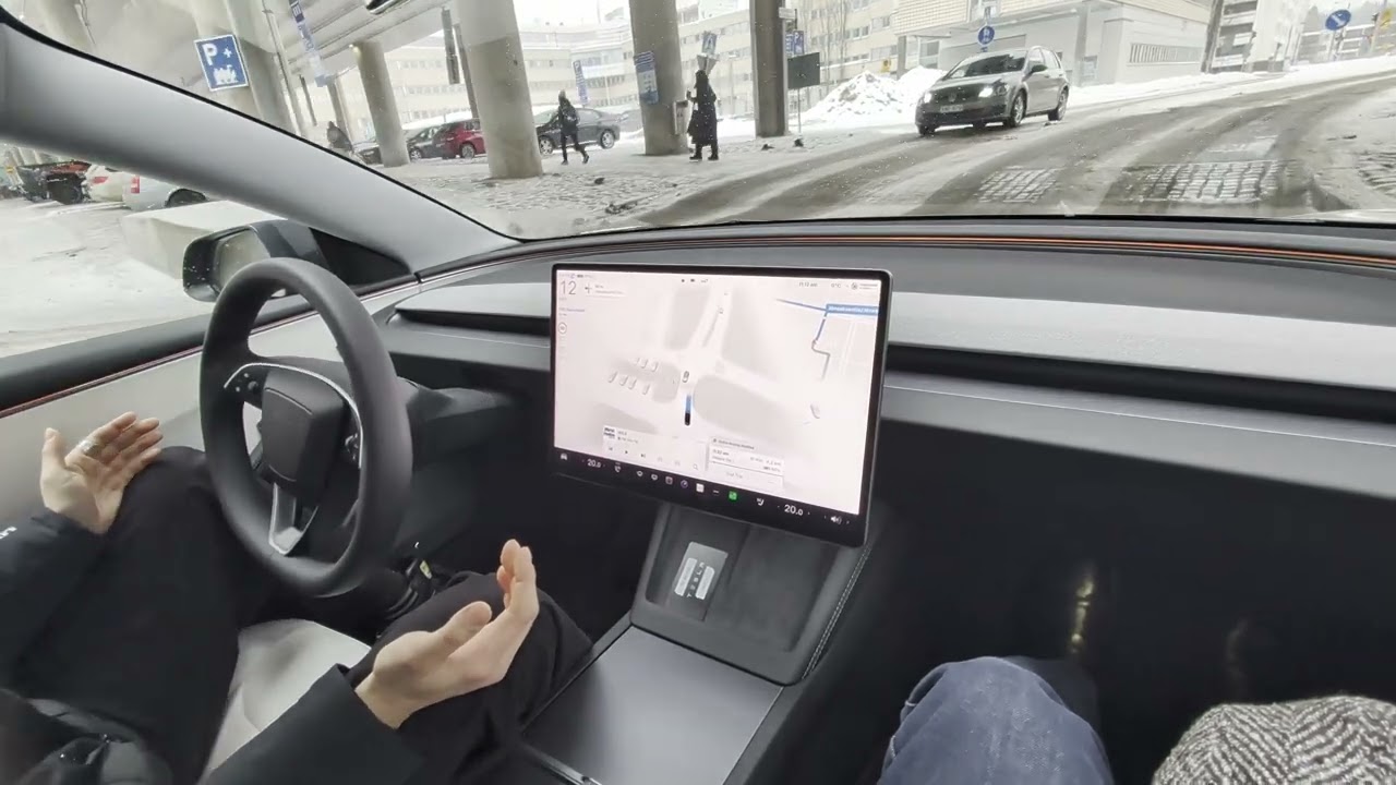 Tesla FSD -koeajo 21.2.2026