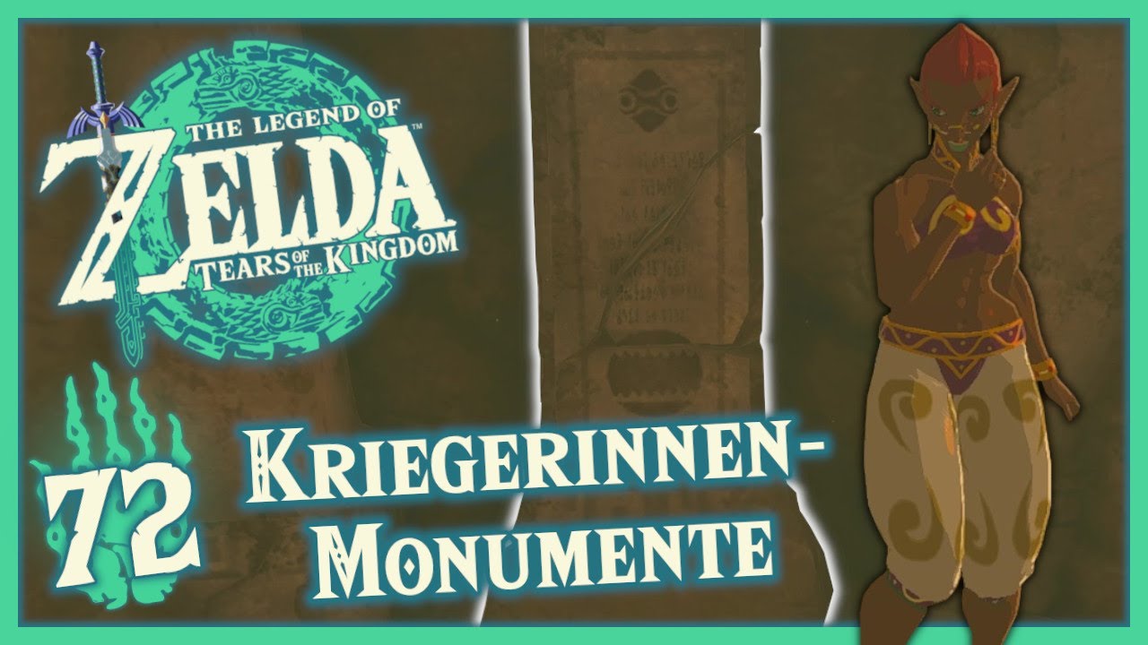 Zelda Breath Of The Wild Die Sieben Kriegerinnen Die Monumente der Sieben Kriegerinnen! 🍃 The Legend of Zelda: Tears of