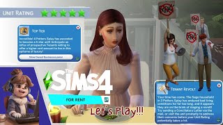 I just want to be the BEST LANDLORD!!! | The SIMS 4 For Rent Let's Play!