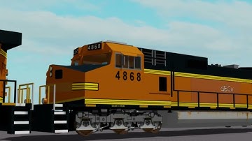 BNSF 7297 leads Intermodal at RS w/ GECX Ex BNSF 9-44CW