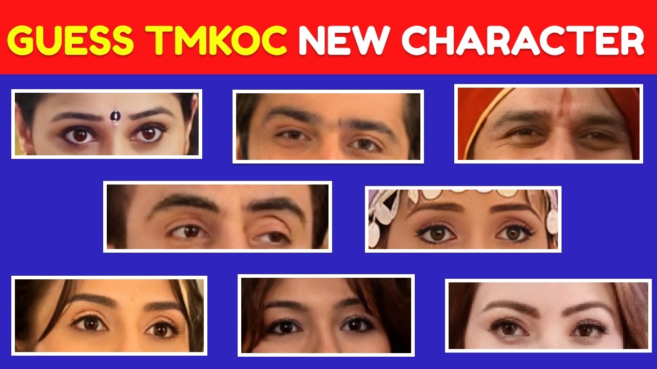 Guess the TMKOC Character by Their Eyes! 👀🔥 | 29 Characters Challenge! | Level: Extreme