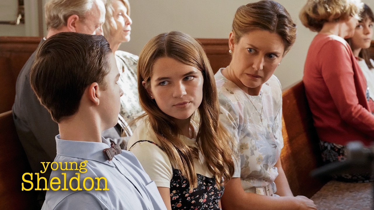 When Georgie Met Mandy Part 3 Young Sheldon Compilation - Video