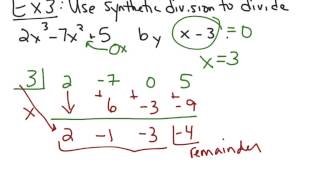 3.3 Dividing Polynomials
