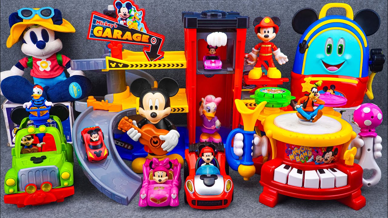 Satisfying with Unboxing Disney Mickey Mouse Musical Toys Playset | Review Toys ASMR