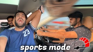 First drive mn sports mode lga dia😂