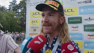 Quinn Simmons - Interview at the finish - Stage 4 - Tour Auvergne Rhône-Alpes 2026