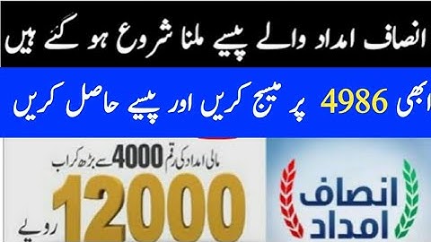 Insaf Imdad program || Insaf Imdad online registration || Rs.12000 free insaf Imdad