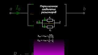 Параллельное сопротивление резисторов #егэ #огэ #физика #тоэ #электротехника #вяземский #тфкп #maths
