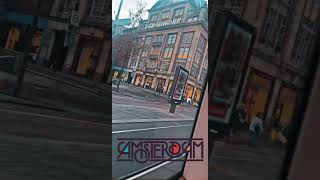 A tram ride in Amsterdam #amsterdam #netherlands #vlog