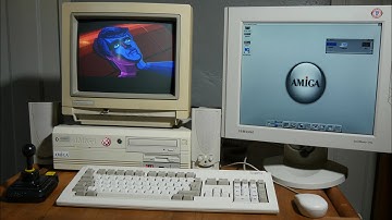 Amiga 4000 with Cybervision 64. Easy Workbench Installation With whdload (HSTWB)