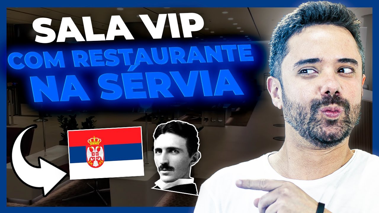 Vip Serbia Sala VIP ou Restaurante? | Air Serbia Premium Lounge | Por Dentro das ...