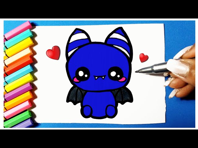 Como desenhar Abóbora Kawaii ❤ Desenhos de Halloween - Desenho para Desenhar  