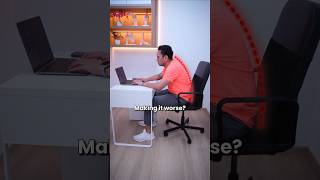 STOP Sitting Like This! Do this instead #sittingposture #posturecorrection #backpainrelief #sciatica