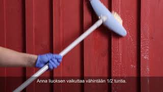 Piha- Ja Talousrakennusten Maalaus Punamaalilla