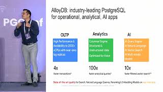Google Cloud Diamond Sponsor Keynote: Google and PostgreSQL