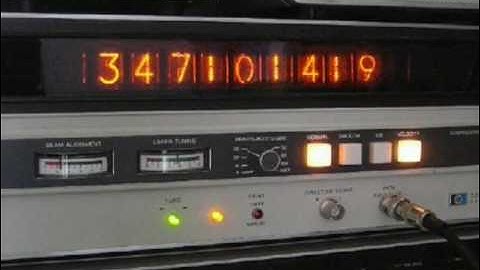 Handmade GPSDO NIXIE CLOCK