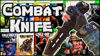EVOLUTION of The COMBAT KNIFE in EVERY Call of Duty!!