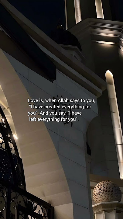What is love | #islamicreels #motivation #shorts #youtube
