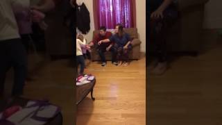 Silly String Gender reveal