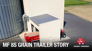 Mf 8S Field Grain Trailer Story