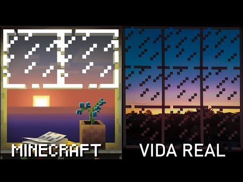 I MADE A MINECRAFT WINDOW IN REAL LIFE! ☀