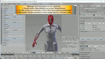 Using Mixamo and bvh-animations
