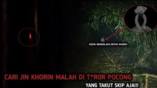 SEREM CARI SUARA MINTA TOLONG MALAH KELUAR POCONG MENGERIKAN..