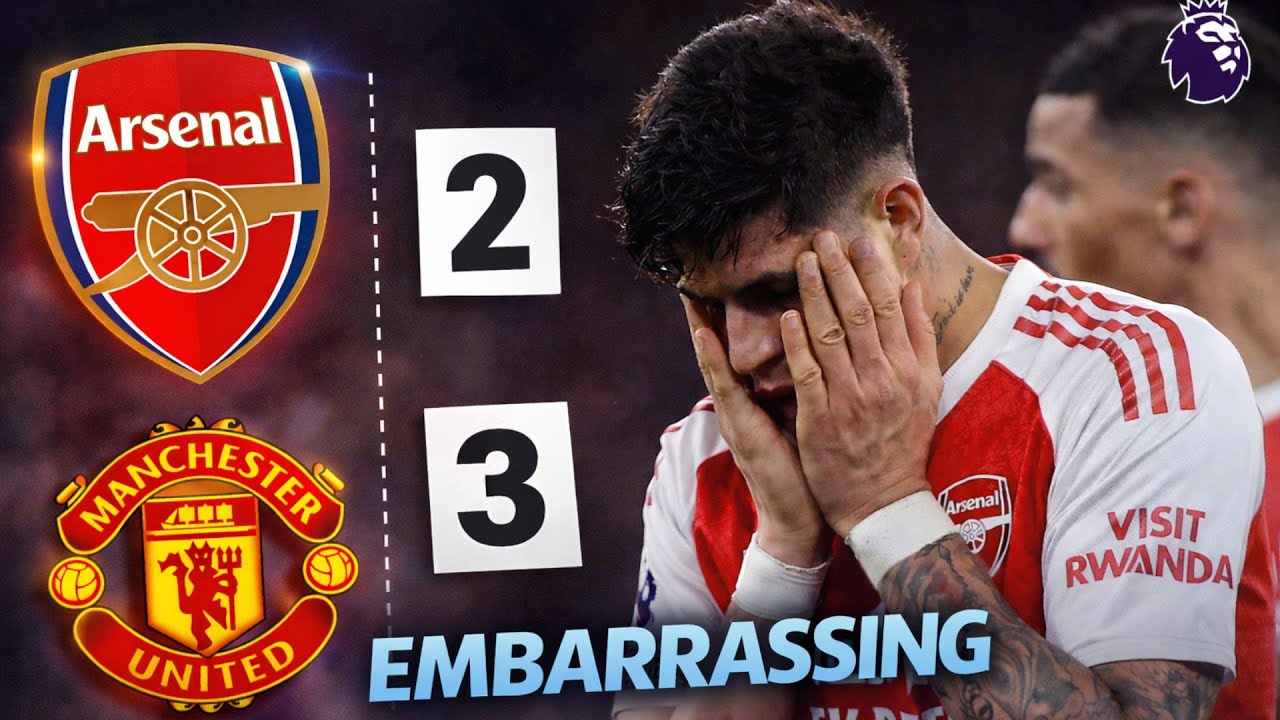 Slowly Bottling The Title I  Arsenal 2–3 Man Utd
