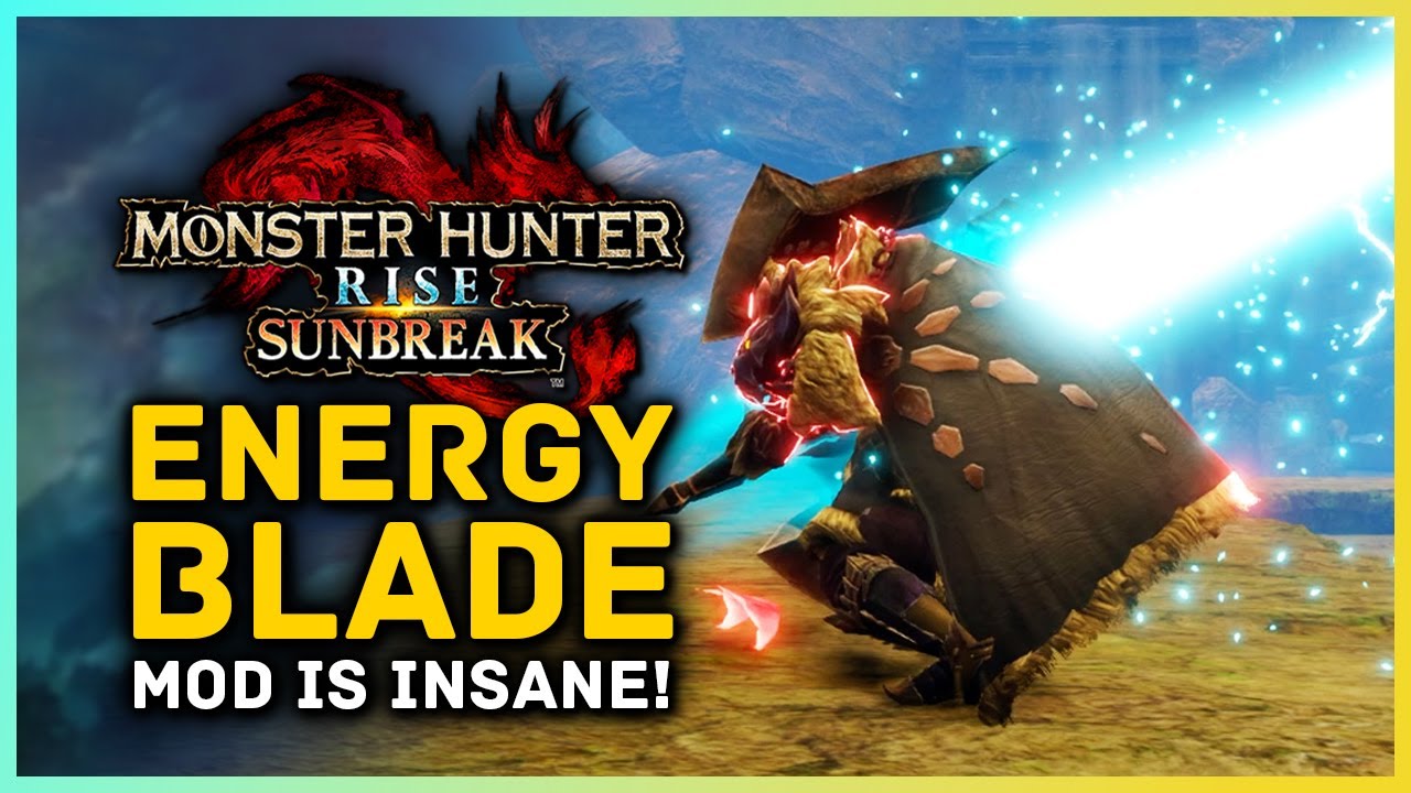 Monster Hunter Rise Sunbreak Charge Blade ENERGY BLADE Mod is INSANE