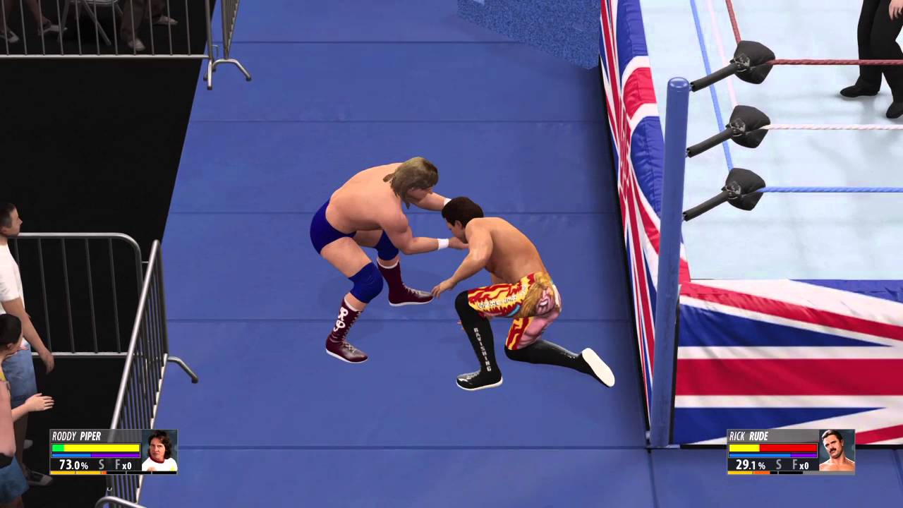 Rick Rude Vs Roddy Piper WWE 2K16 rowdy roddy piper vs rick rude - YouTube