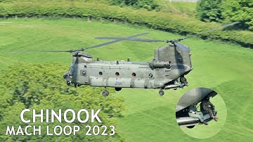 Mach Loop 2023 - Chinook crew enjoying the view!  Plus a few Texans