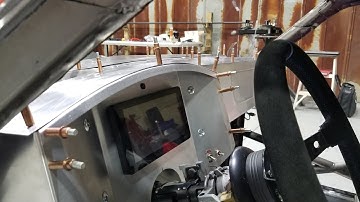 Handmade Custom Aluminum Dash for the Hotrod Build