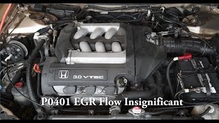 How to Clean EGR Passage in V6 Engine (1998-2002 Honda Accord and Acura) P0401 code