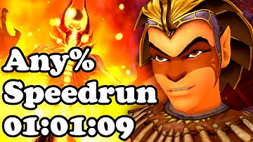 Sphinx and the Cursed Mummy Any% Speedrun in 1:01:09