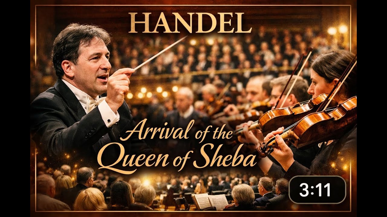 🎶 Handel – Arrival of the Queen of Sheba