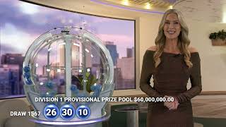 Powerball Results - Draw 1567 - 28 May 2026